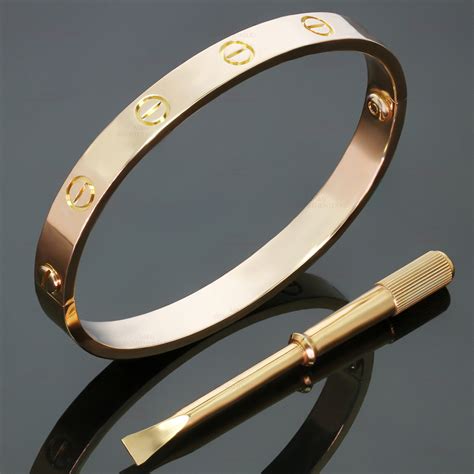 rose gold cartier bangle|cartier men's bracelet rose gold.